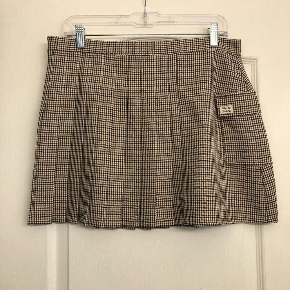 Urban Putfitter plaid mini skirt